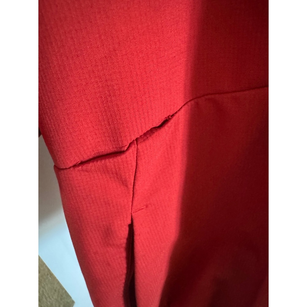 The North Face Mens Red Hooded Softshell Insulated Jacket Size Medium M - Picture 5 of 10